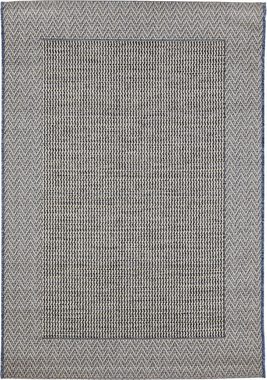 Teppich Clyde 1, Andiamo, rechteckig, Höhe: 5 mm, Flachgewebe, mit Bordüre, In- und Outdoor geeignet, Wohnzimmer