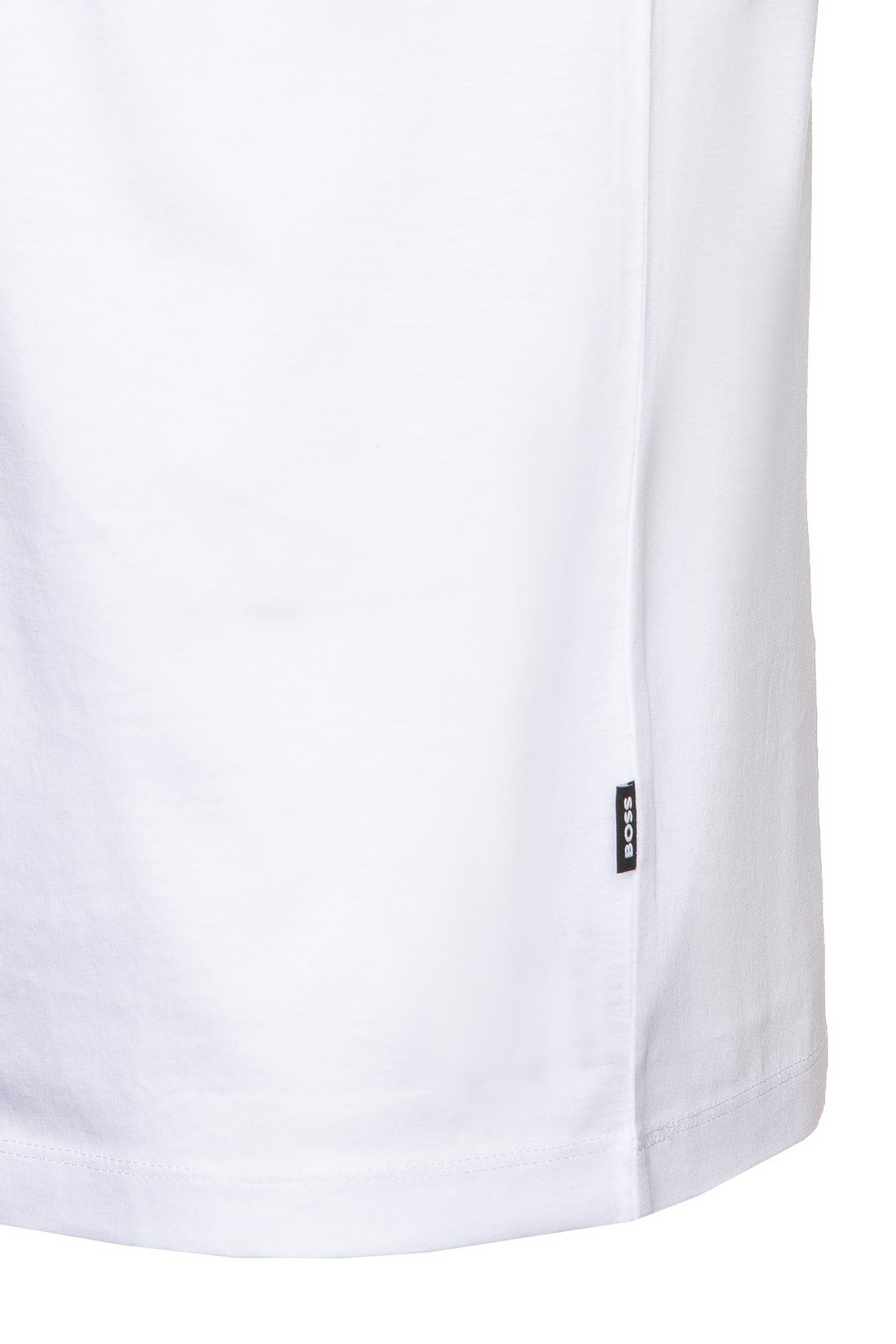 BOSS T-Shirt Tessler (100) Weiß (1-tlg)