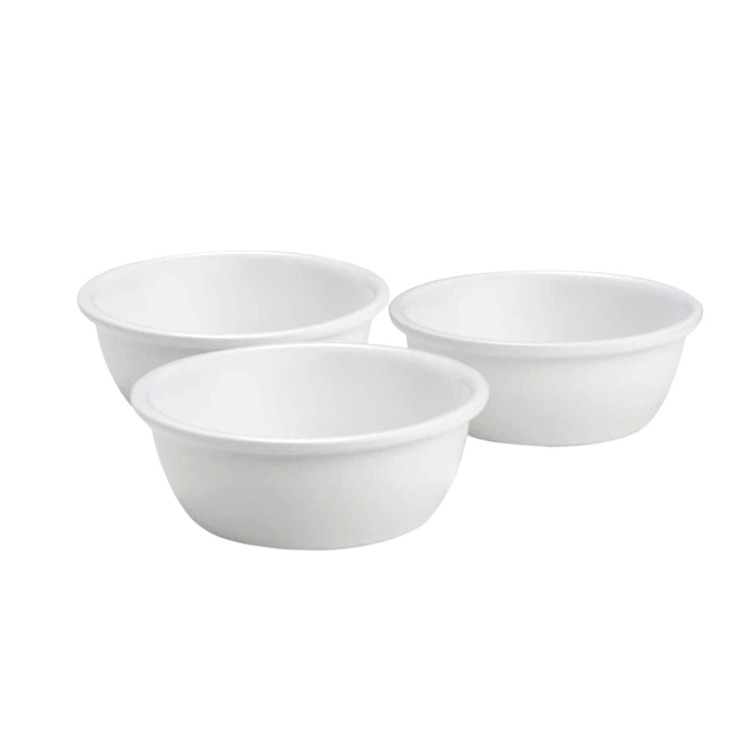 Piupet Futternapf 3er Katzennapf Set I Keramiknapf Katzen mit Napferhöhung I 250ml, Keramik, Spülmaschinengeeignet, inklusive Anti-Rutsch-Pads
