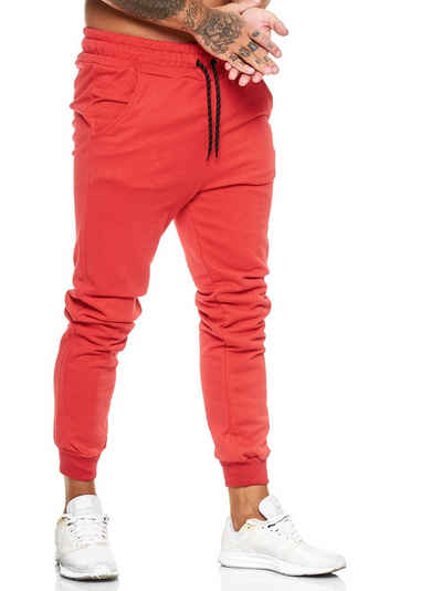 OneRedox Jogginghose 1268-JG (Sporthose Trainingshose Sweatpants, 1-tlg., im modischem Design) Fitness Freizeit Casual