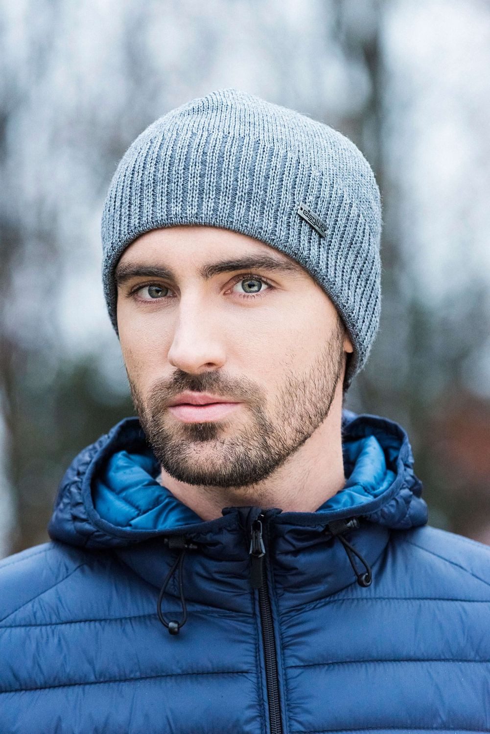 Eisglut Strickmütze Beng XL mit Fleece-Innenband