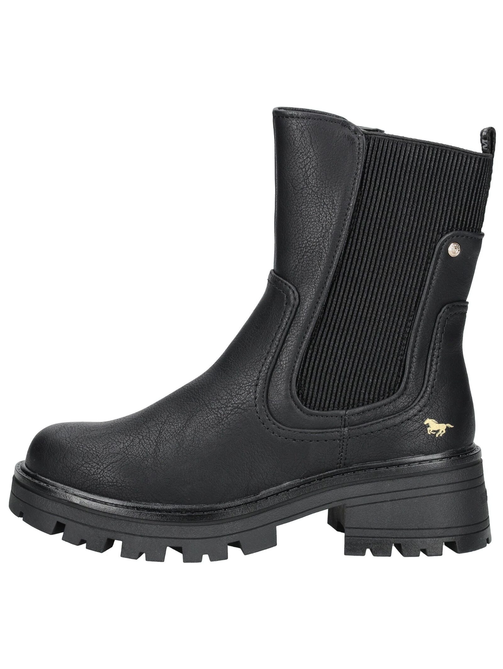MUSTANG Stiefelette Lederimitat/Textil Stiefelette günstig online kaufen
