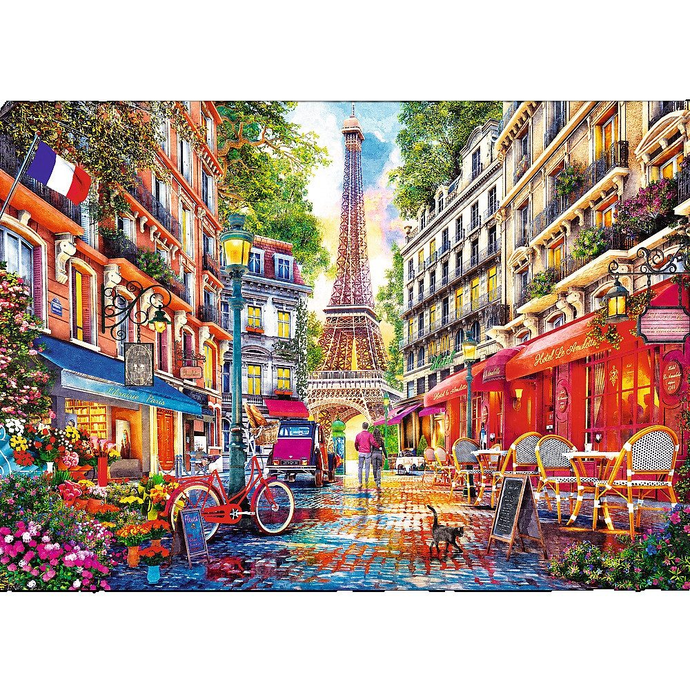 Trefl Puzzle Trefl, Europäische Hauptstädte, 2x500 Teile Puzzle, 500 Puzzleteile