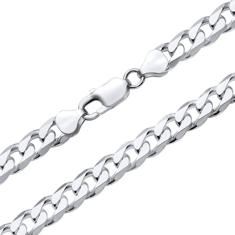 JEWLIX Panzerkette Massive Panzerkette für Herren 925 Sterlingsilber -8mm- JEWLIX (45cm) – Bild 5 von 5