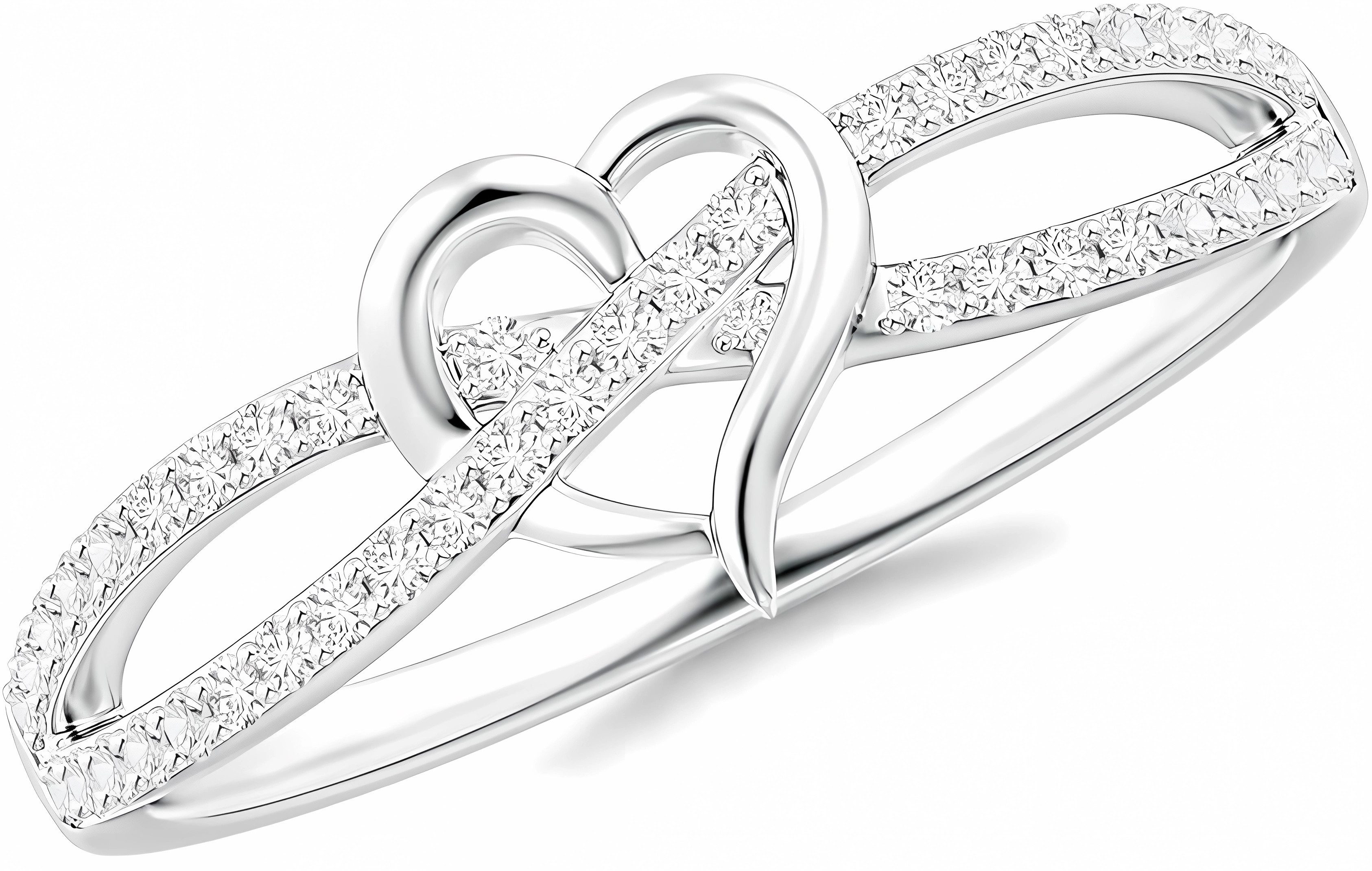 Jumpeak Diamantring Eheringe Gold 585,Diamant Ring,Goldener Ring Damen,Labordiamant, D/E VVS/VS,Geschenk zum Hochzeitstag Frau,Engagement Ring,Ring Frauen