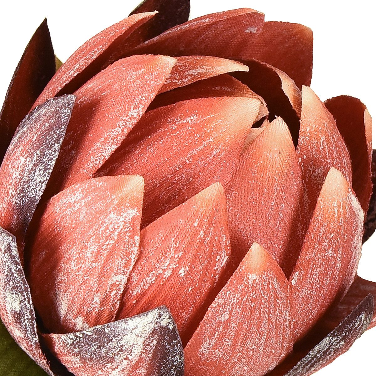 Kunstblume Deko Protea Kunstblumen Rotorange 34cm günstig online kaufen
