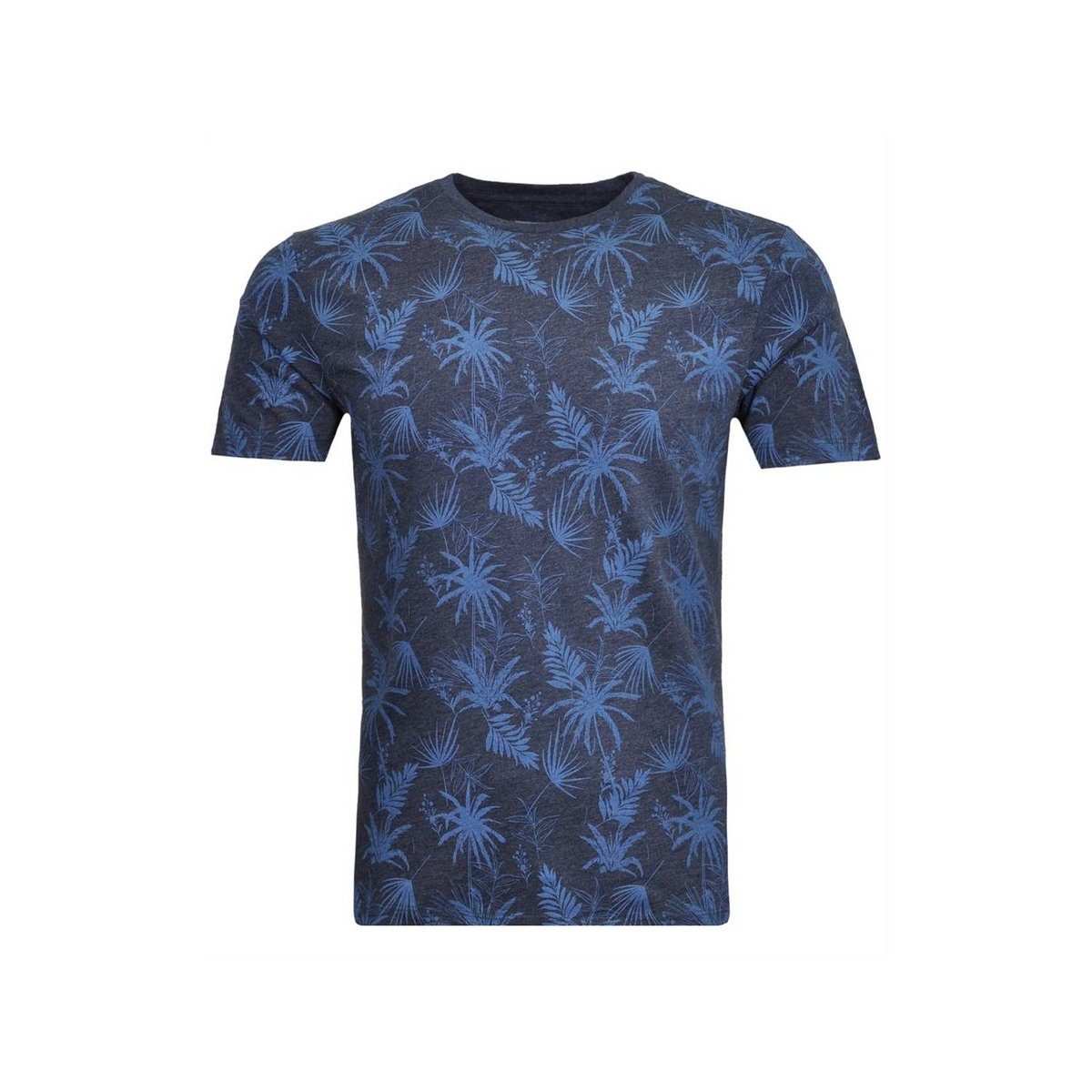 RAGMAN Rundhalsshirt dunkel-blau (1-tlg)