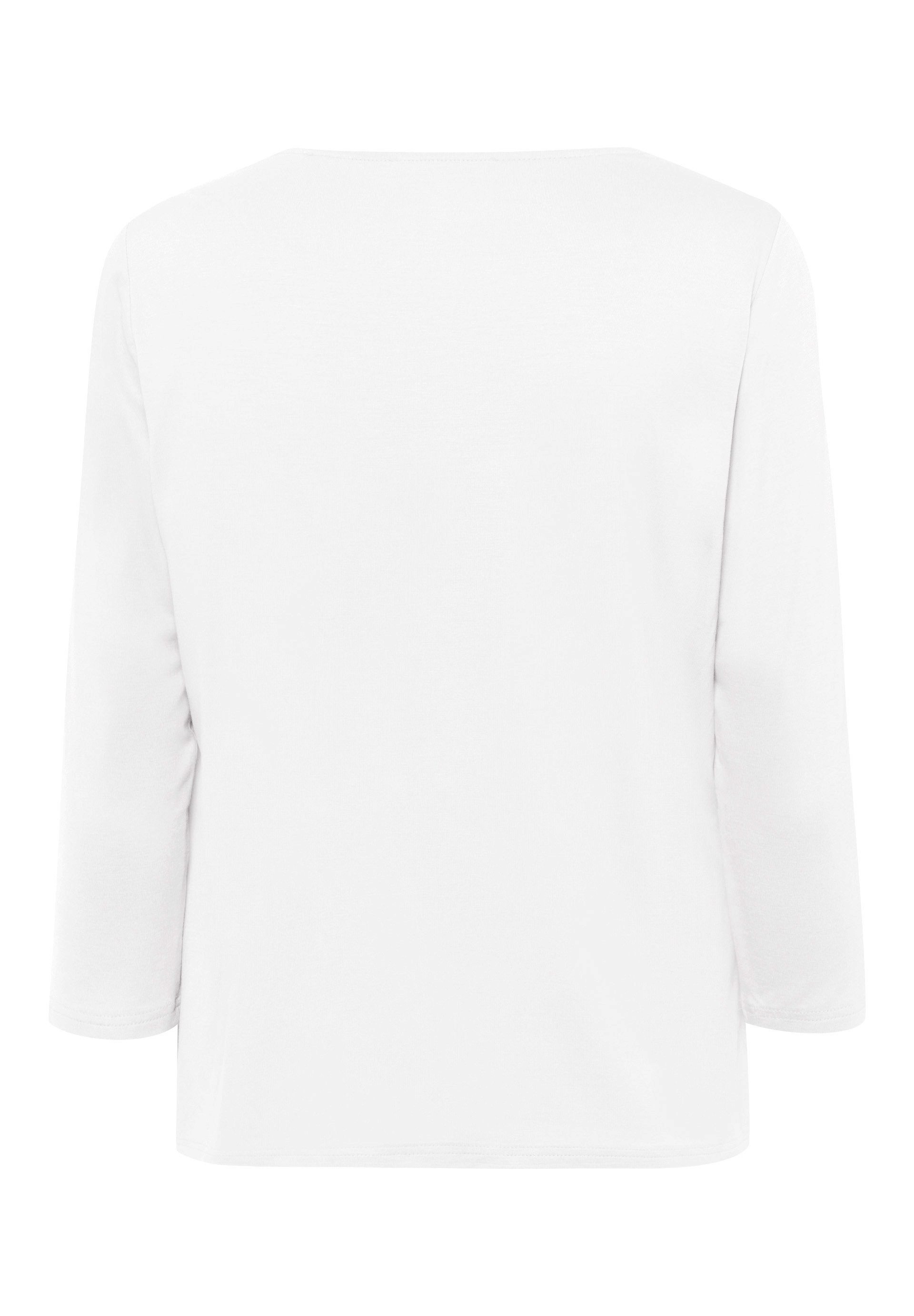FRANK WALDER Langarmshirt mit V-Ausschnitt günstig online kaufen