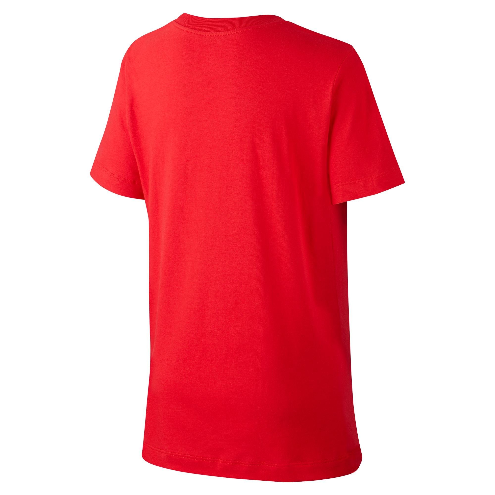 Nike Sportswear T-Shirt BIG KIDS' T-SHIRT COTTON UNIVERSITY RED/BLACK