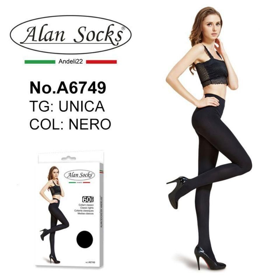 60 DEN Hoher Frauen Einheitsgröße Dehnbar Strumpfhose Klassische cofi1453 schwarz Damen Feinstrumpfhose Bund Stretch