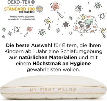 Schlafkissen Kopfkissen 40x60 Gesund Babykissen für alle Schlafpositionen, Vitapur, Füllung: 80% Viskose und 20% Mikrofaser