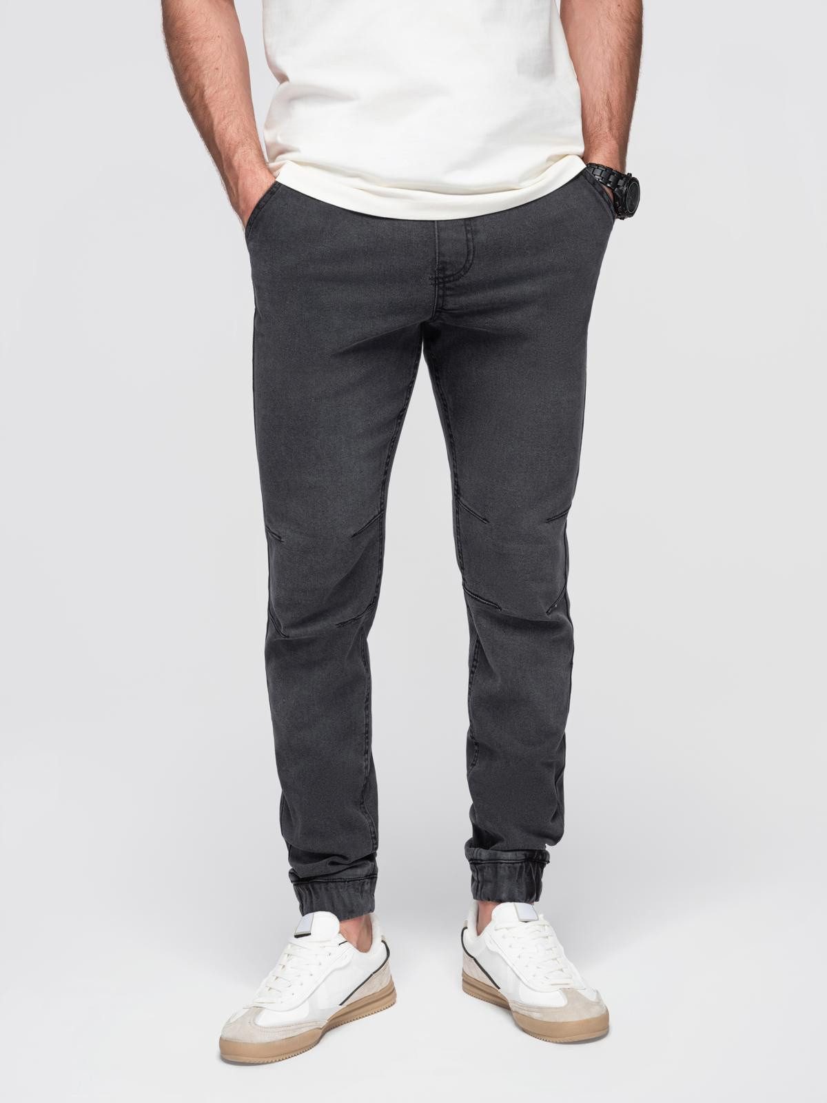 OMBRE Jeansjeggings Herrenjeans-Jeggings mit Wascheffekt günstig online kaufen
