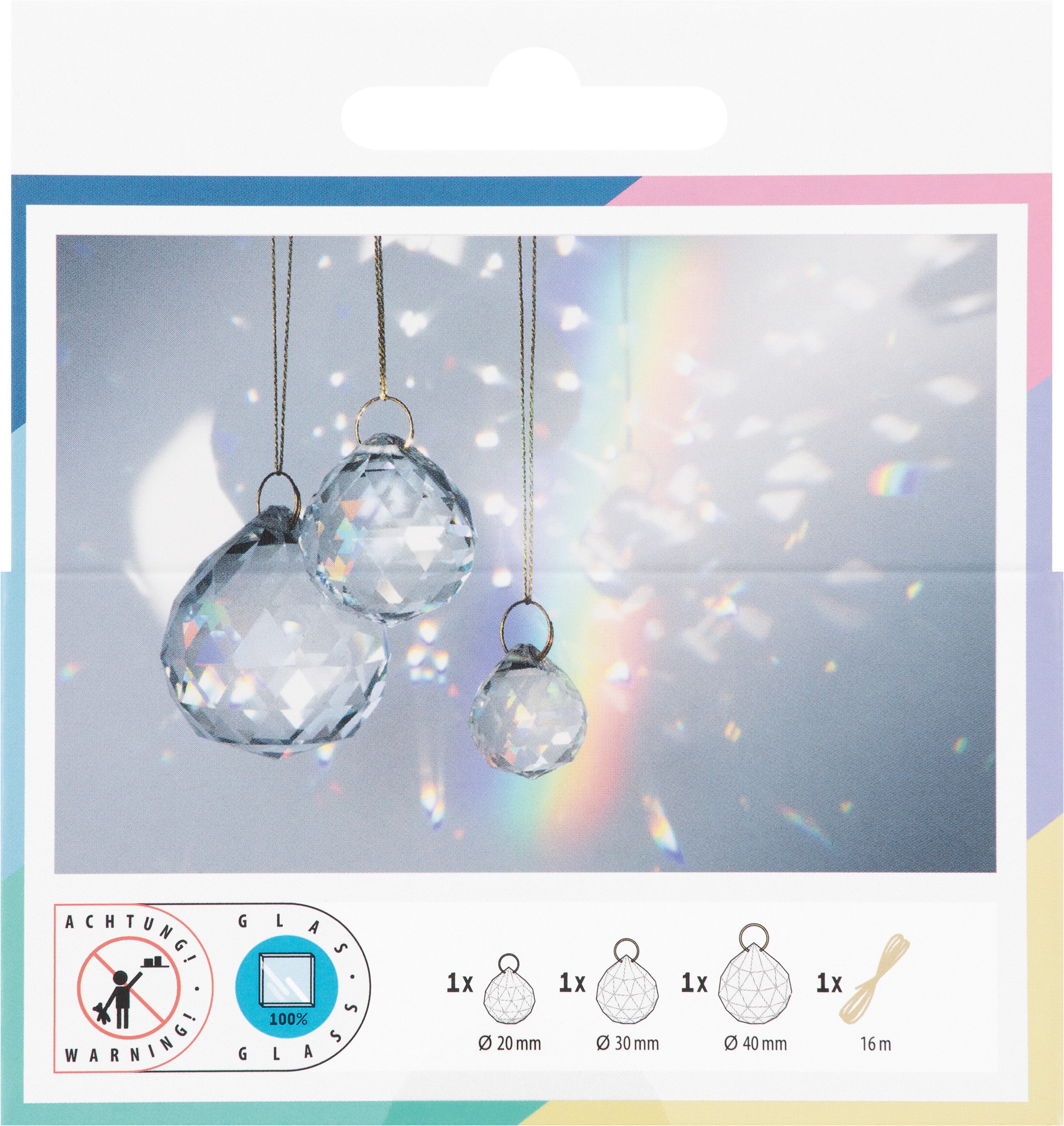 Folia Anhänger Set Suncatcher 'Crystals' günstig online kaufen