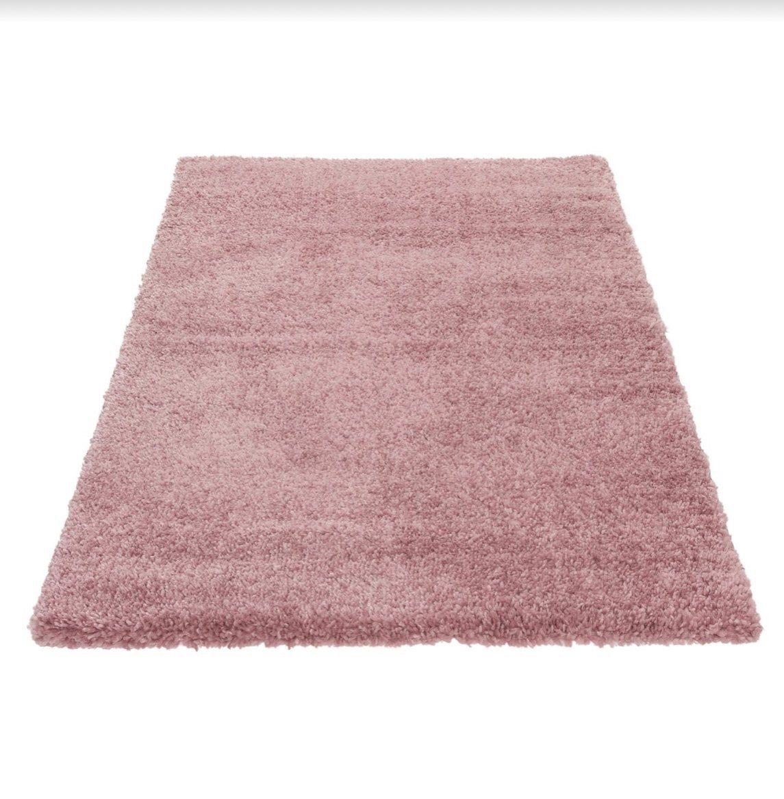 Giantore pink Deluxe Shaggy ca. Hochflor-Teppich 30mm Teppich, Florhöhe