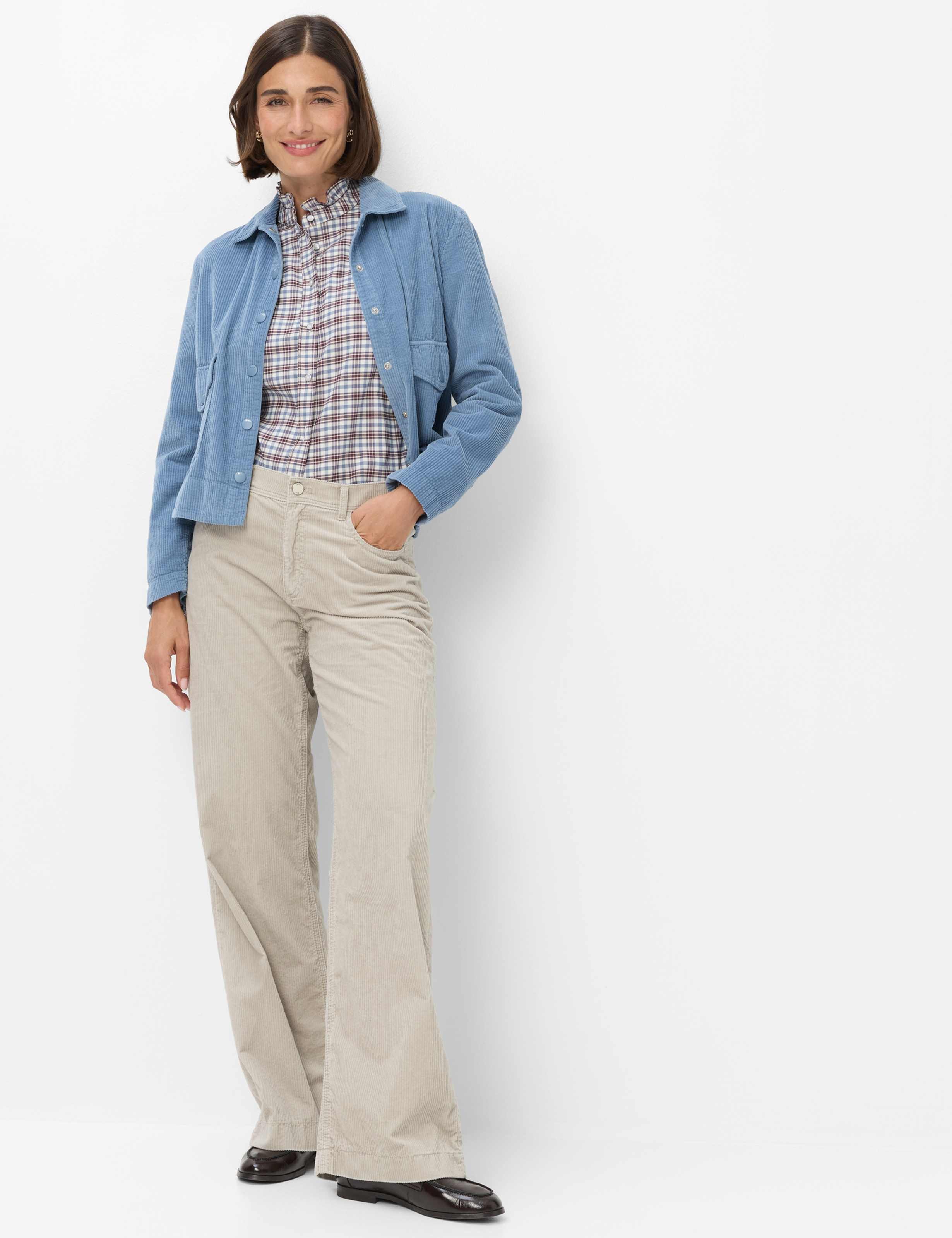Brax Klassische Bluse Style VICTORIA Flanell: Bluse im Baumwollmix – Bild 2 von 5