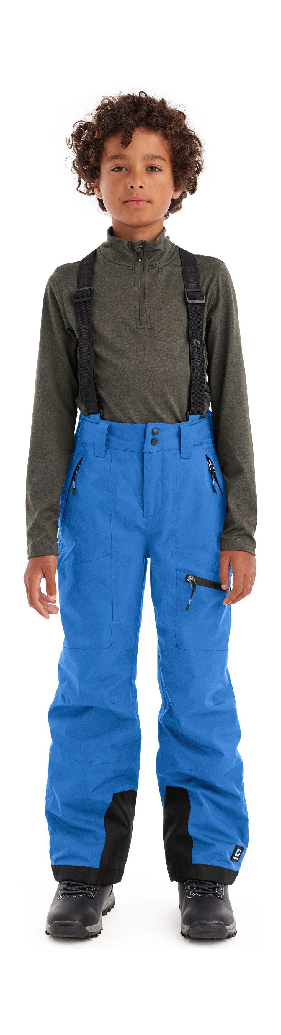 Killtec Skihose Boys Skihose 242 Wasserdichte Skihose mit abnehmbarem Latz und verstellbarem Bund