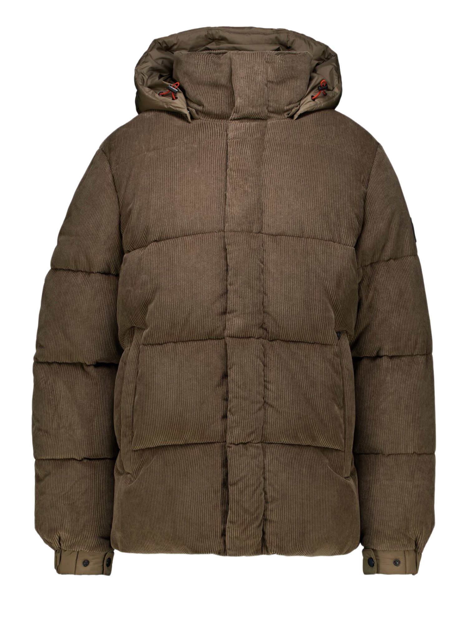 Garcia Outdoorjacke braun,Freizeit,Baumwolle,Strukturiert,Stehkragen,Langarm,Regular Fit