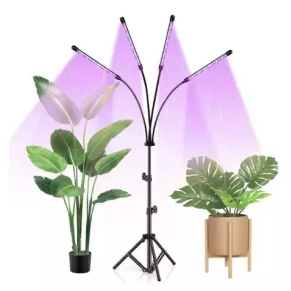 Gardlov Vollspektrum LED Wachstumslampe LED Pflanzenwachstumslampe Licht mit Stativ Indoor, Gewächshaus, LED Fest Verbaut, Blau, Rot, Effektive Lichtsteuerung für optimales Pflanzenwachstum.
