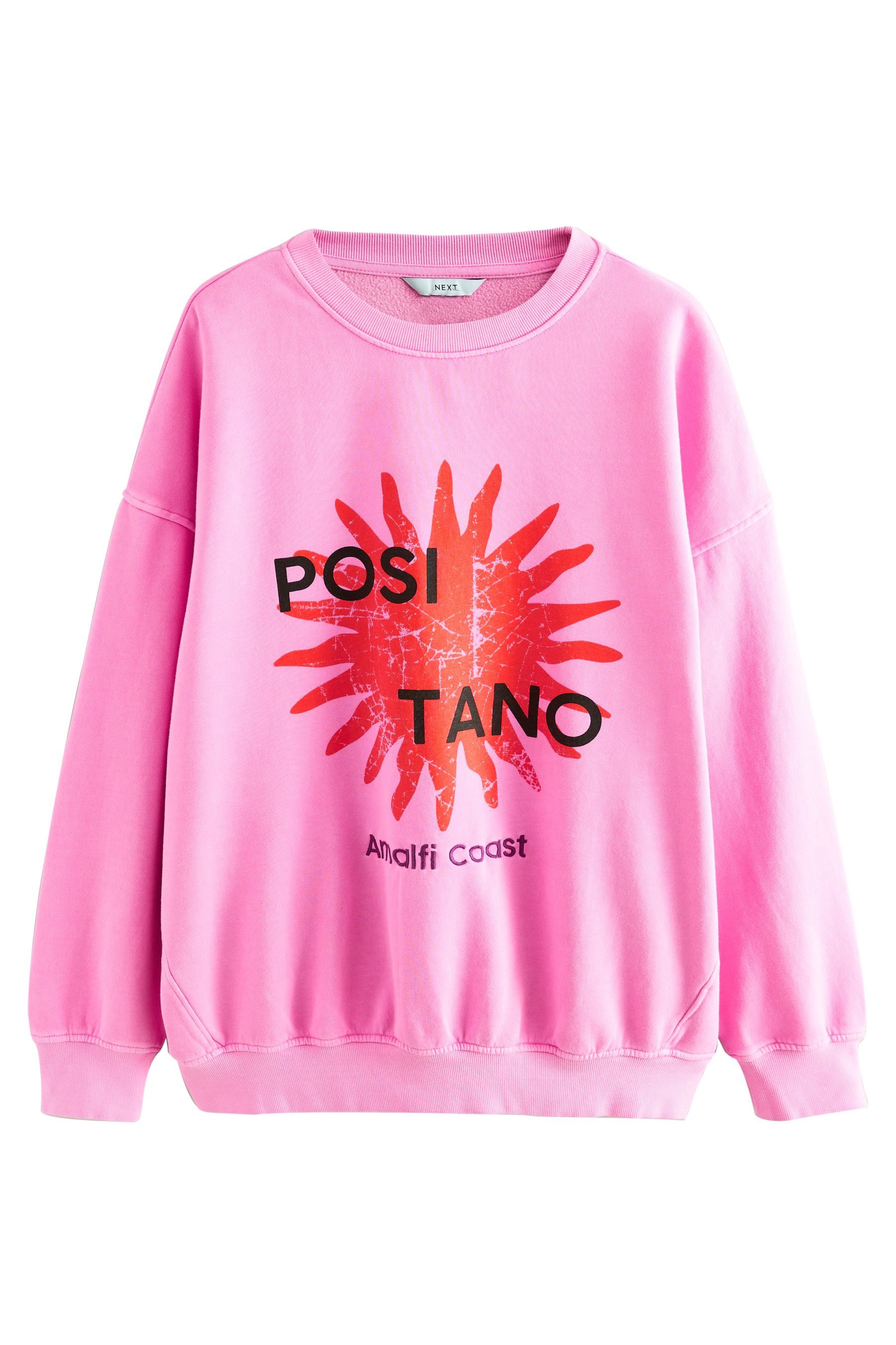 Next Sweater Positano Sweatshirt mit Rundhalsausschnitt günstig online kaufen