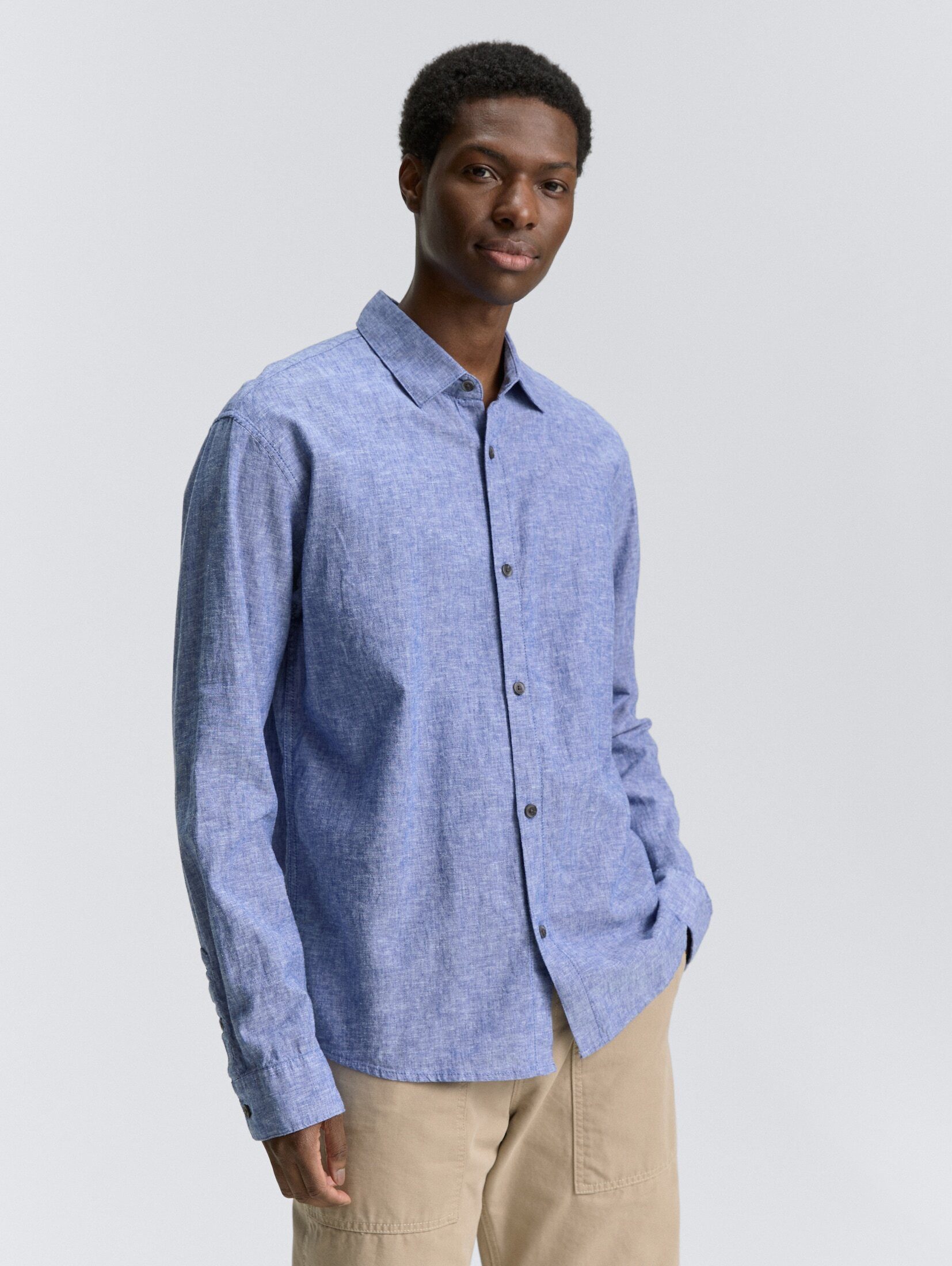 TOM TAILOR Denim Langarmhemd günstig online kaufen