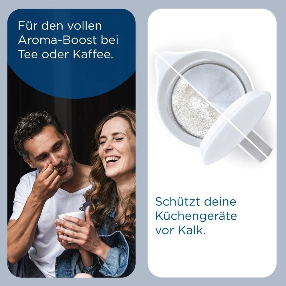 BRITA Wasserfilter P1000, Zubehör für für BRITA Armaturen, reduziert Kalk, Chlor, Blei & Kupfer im Leitungswasser