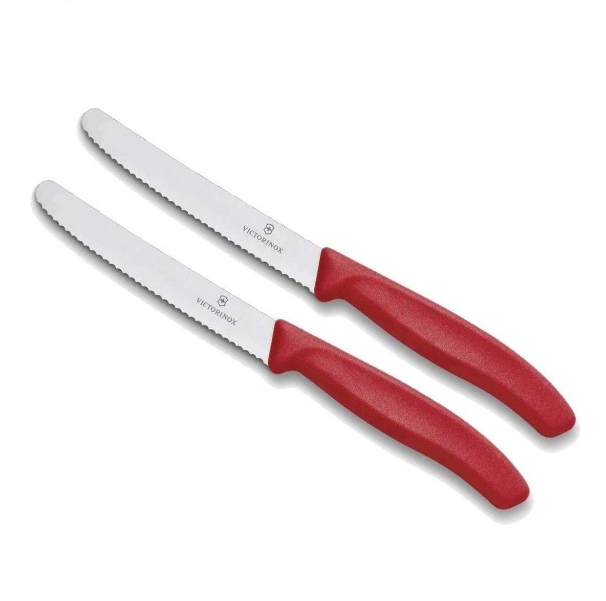 Tafelmesser Küchenmesser Set, 2-teilig, Rot, Swiss Classic