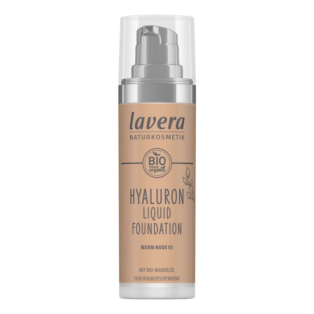 lavera Foundation Hyaluron Liquid Foundation - Warm Nude 03 30ml