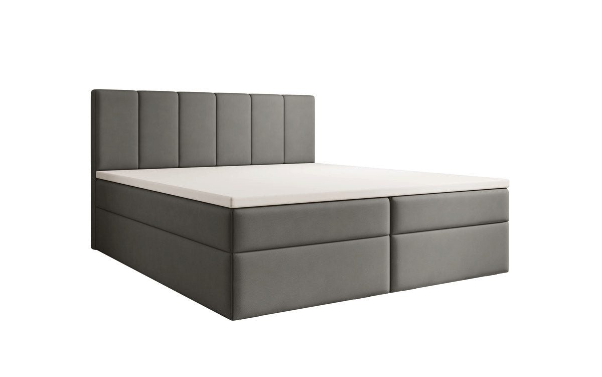Luxusbetten24 Boxspringbett Aurelia Stoff, mit Stauraum günstig online kaufen