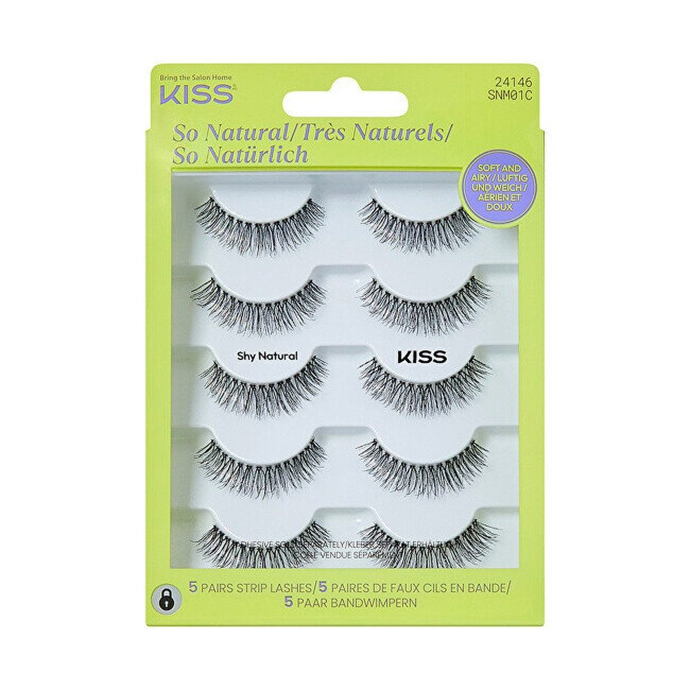 Kiss Bandwimpern KISS Falsche Wimpern So Natural 01