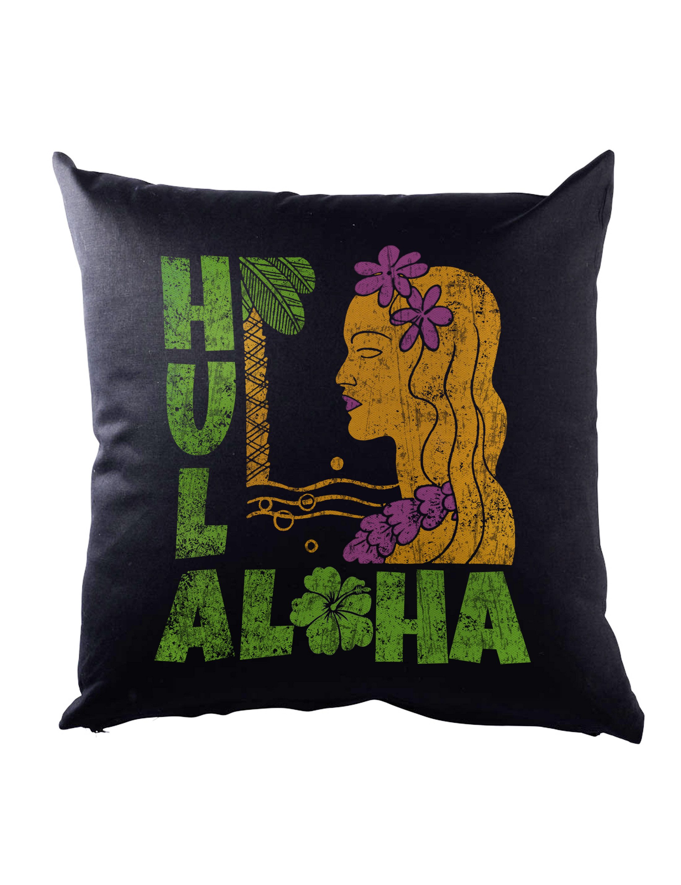Dekokissen Hula Girl Dekokissen Aloha Island Tiki Bar Strand Sailor Beach Grill