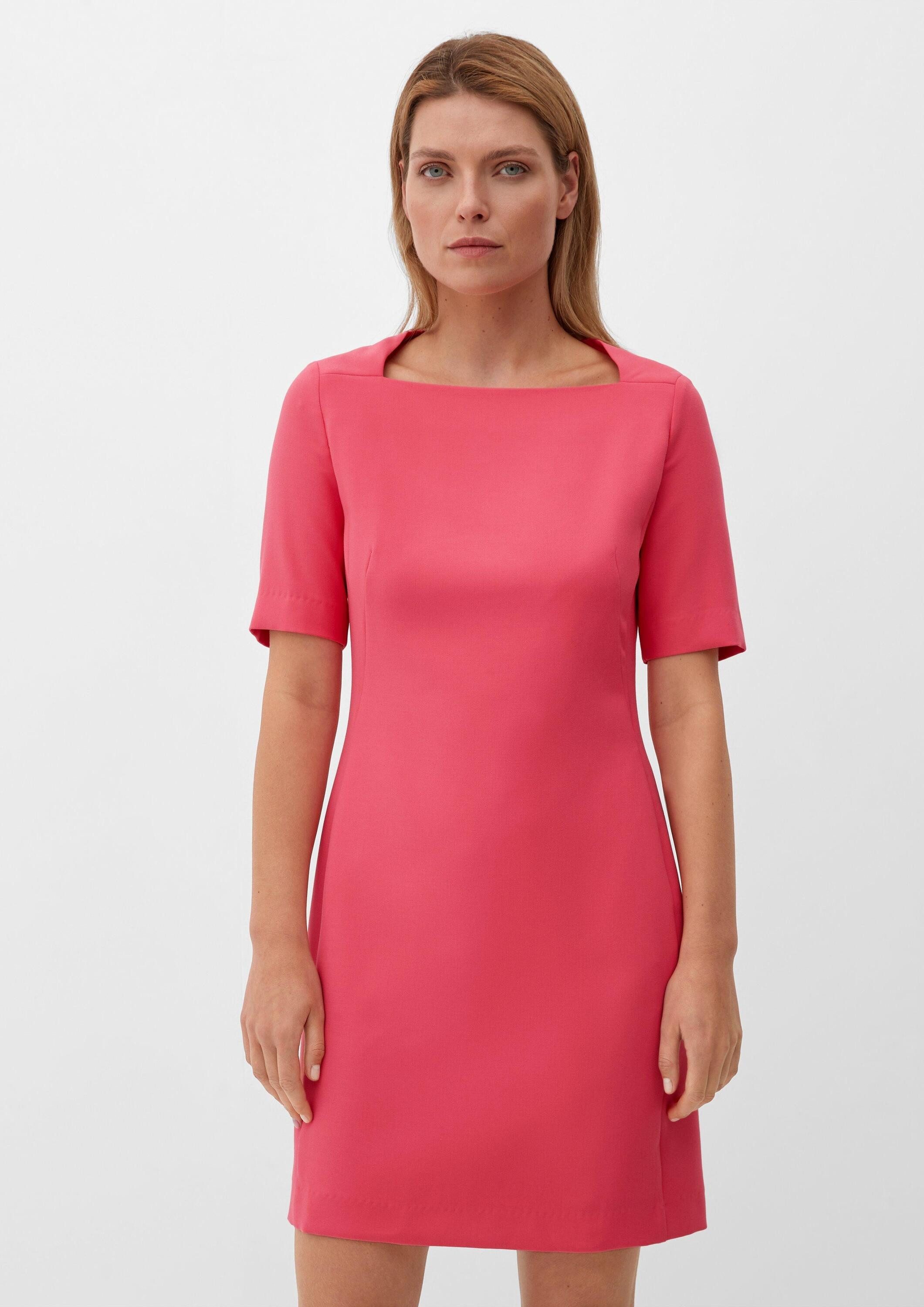 s.Oliver Minikleid Kleid Etuikleid aus Viskosemix günstig online kaufen