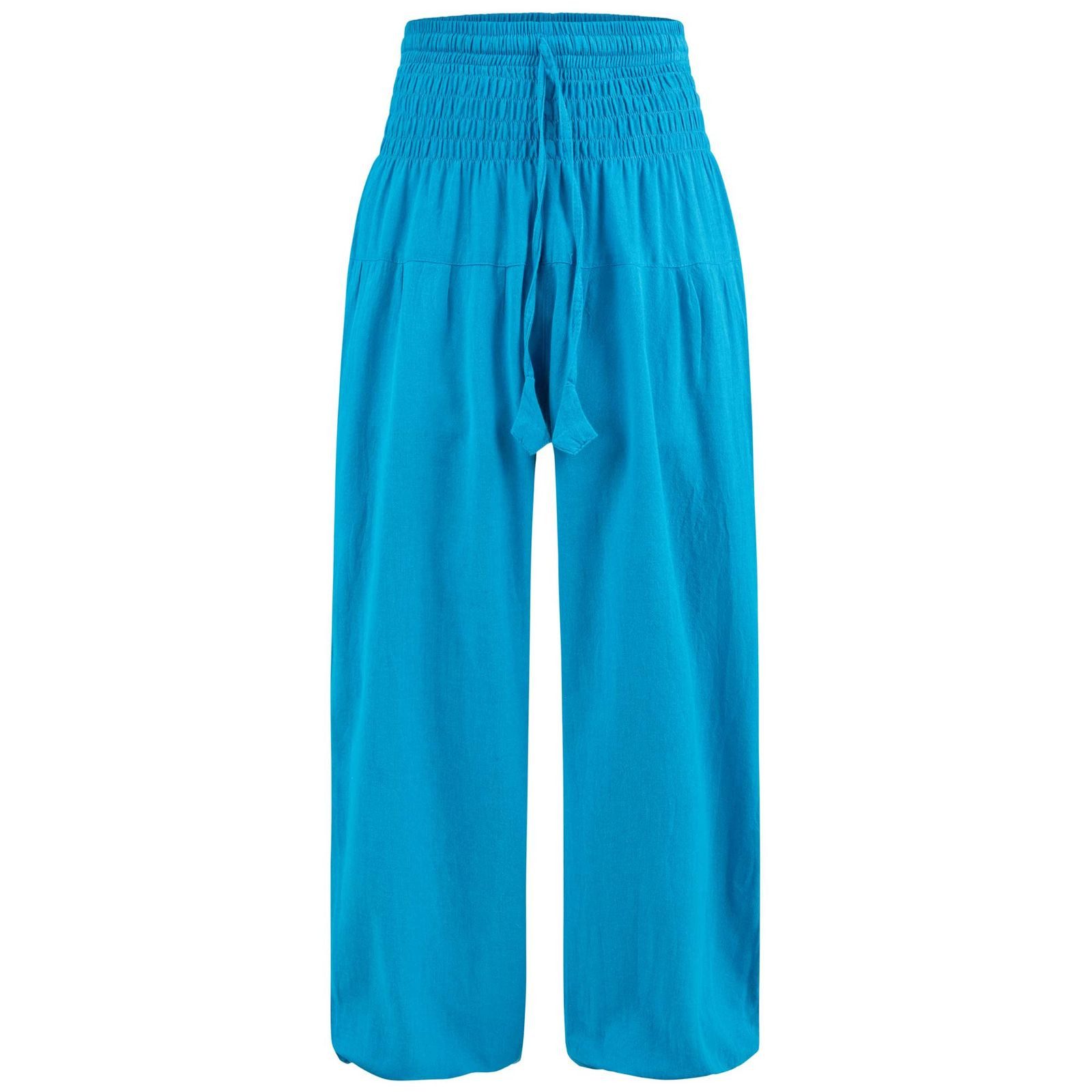 Haremshose Kunst&Magie Damen Pluder-/Haremshose Sommerhose Hippie Wellness Yoga
