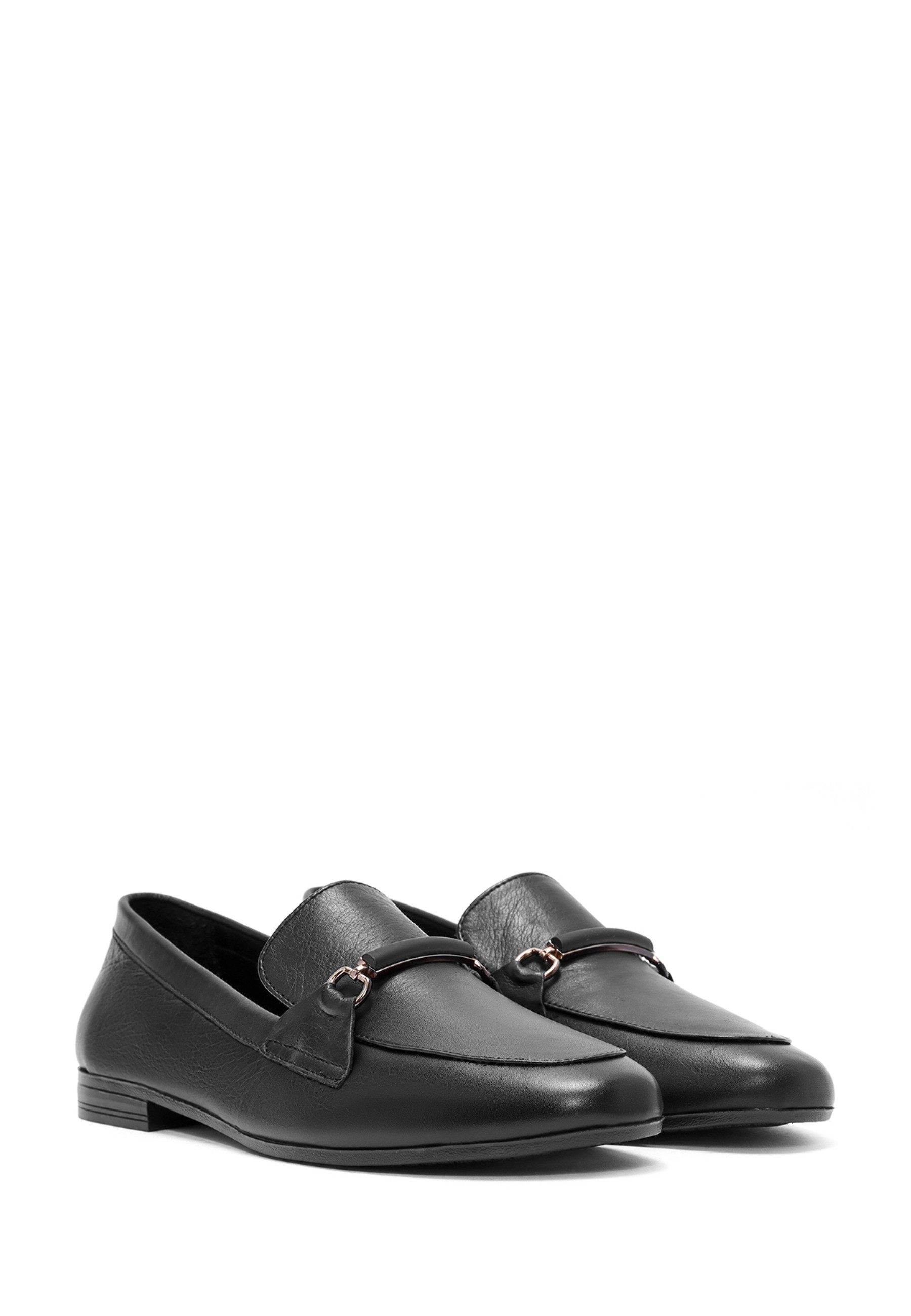 Derimod Loafer aus Leder Loafer Lederfutter, TPU Sohle, Absatz 1,5 cm