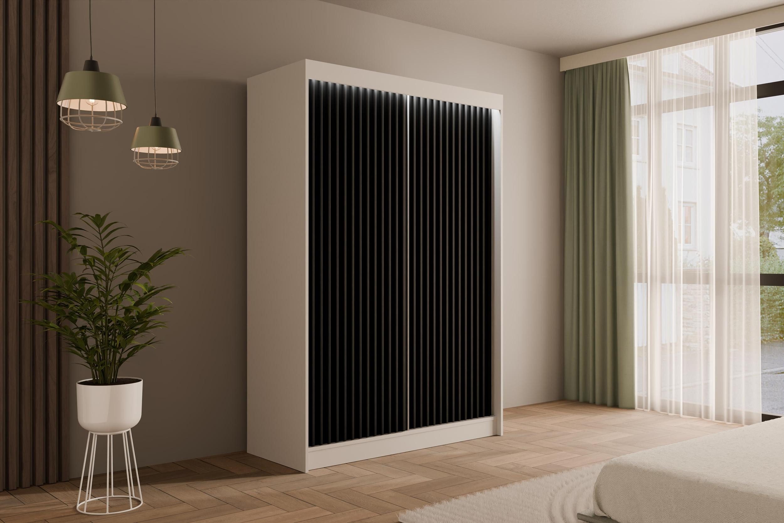 ALTDECOR Schiebetürenschrank VILANv2 (Kleiderschrank Garderobenschrank mit günstig online kaufen