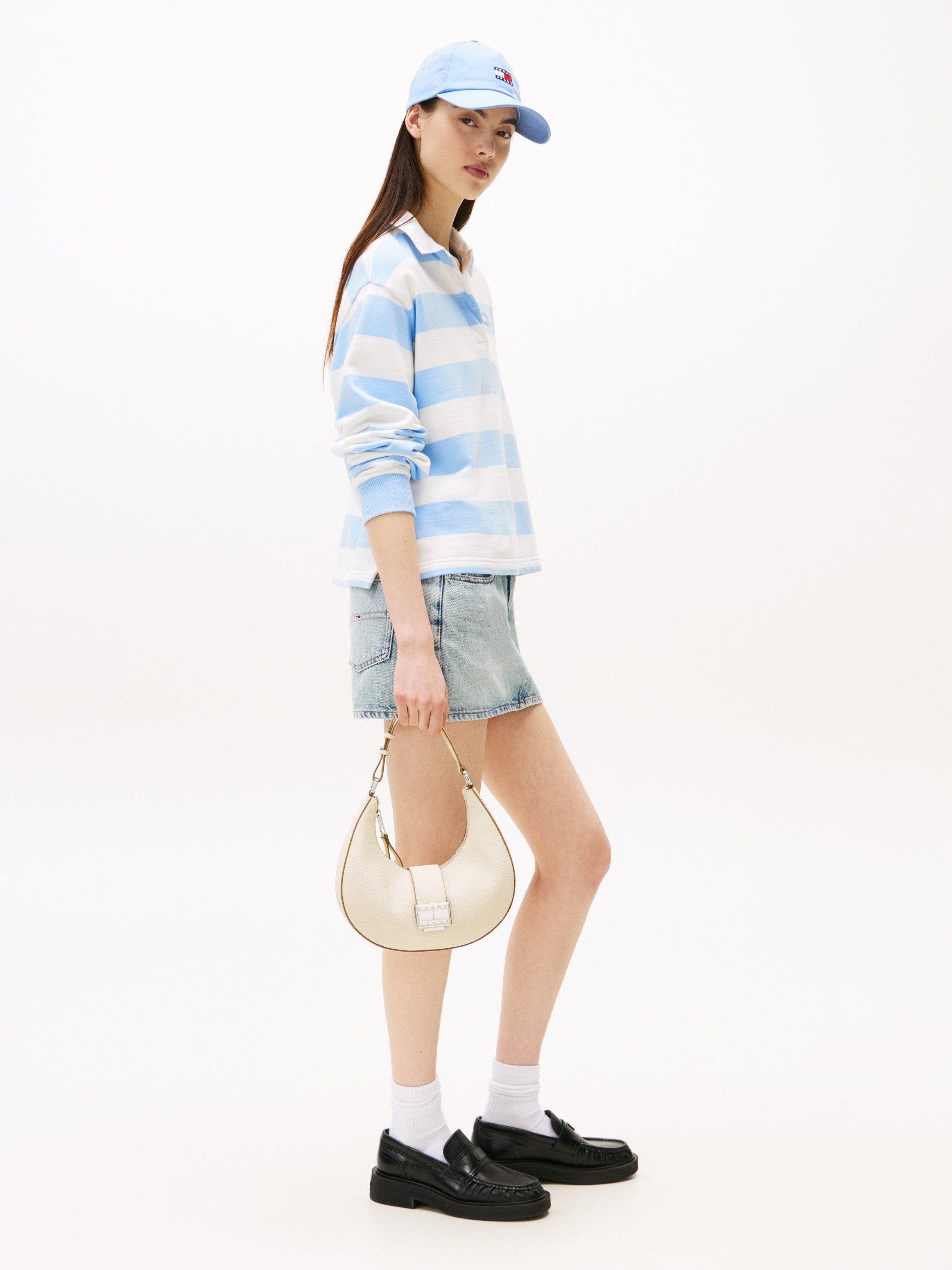 Tommy Jeans Schultertasche TJW CRUSH SHOULDER BAG, Damen Hobo, Umhängetasch günstig online kaufen