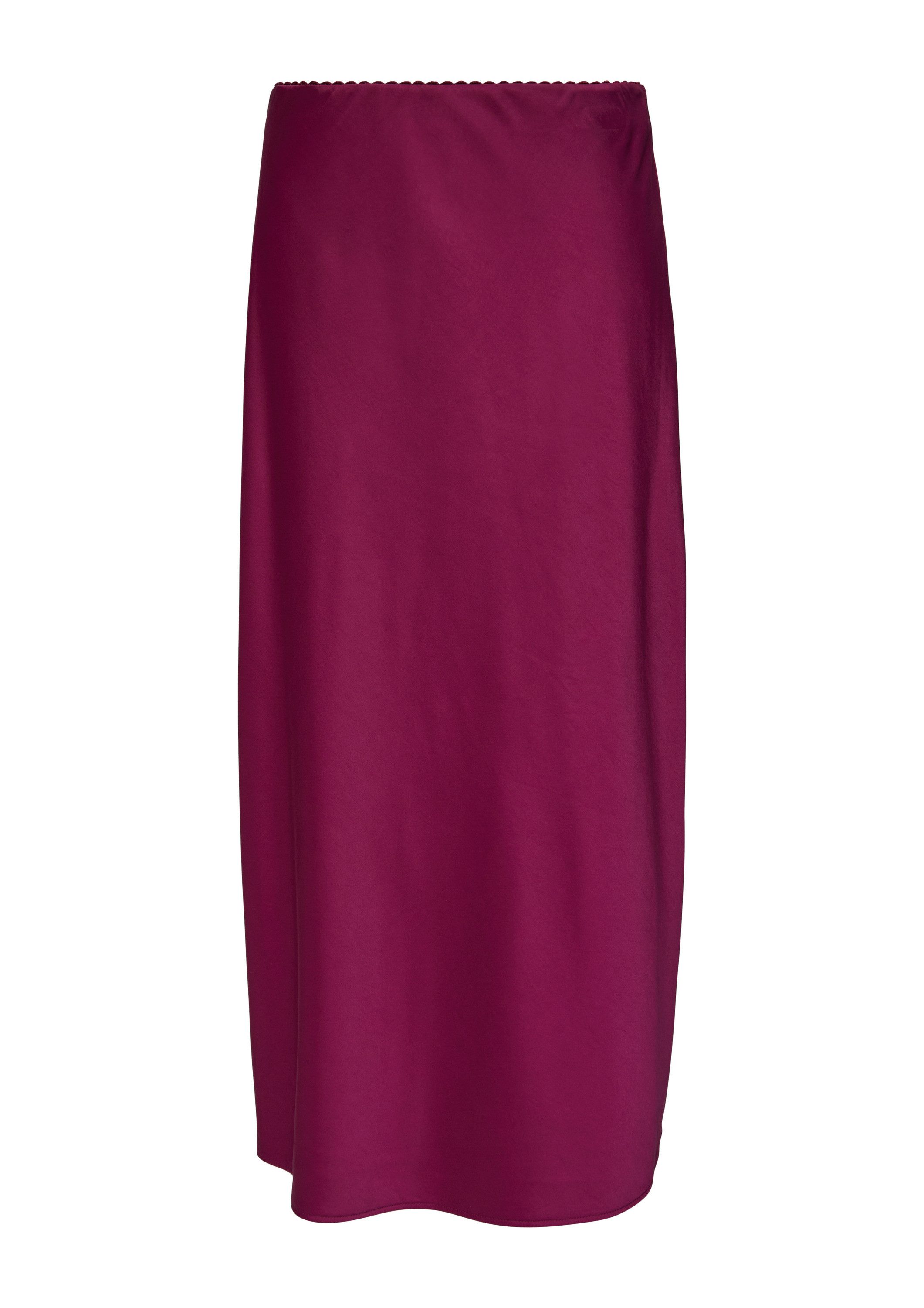 s.Oliver Midirock Rock Midi-Rock aus Satin günstig online kaufen