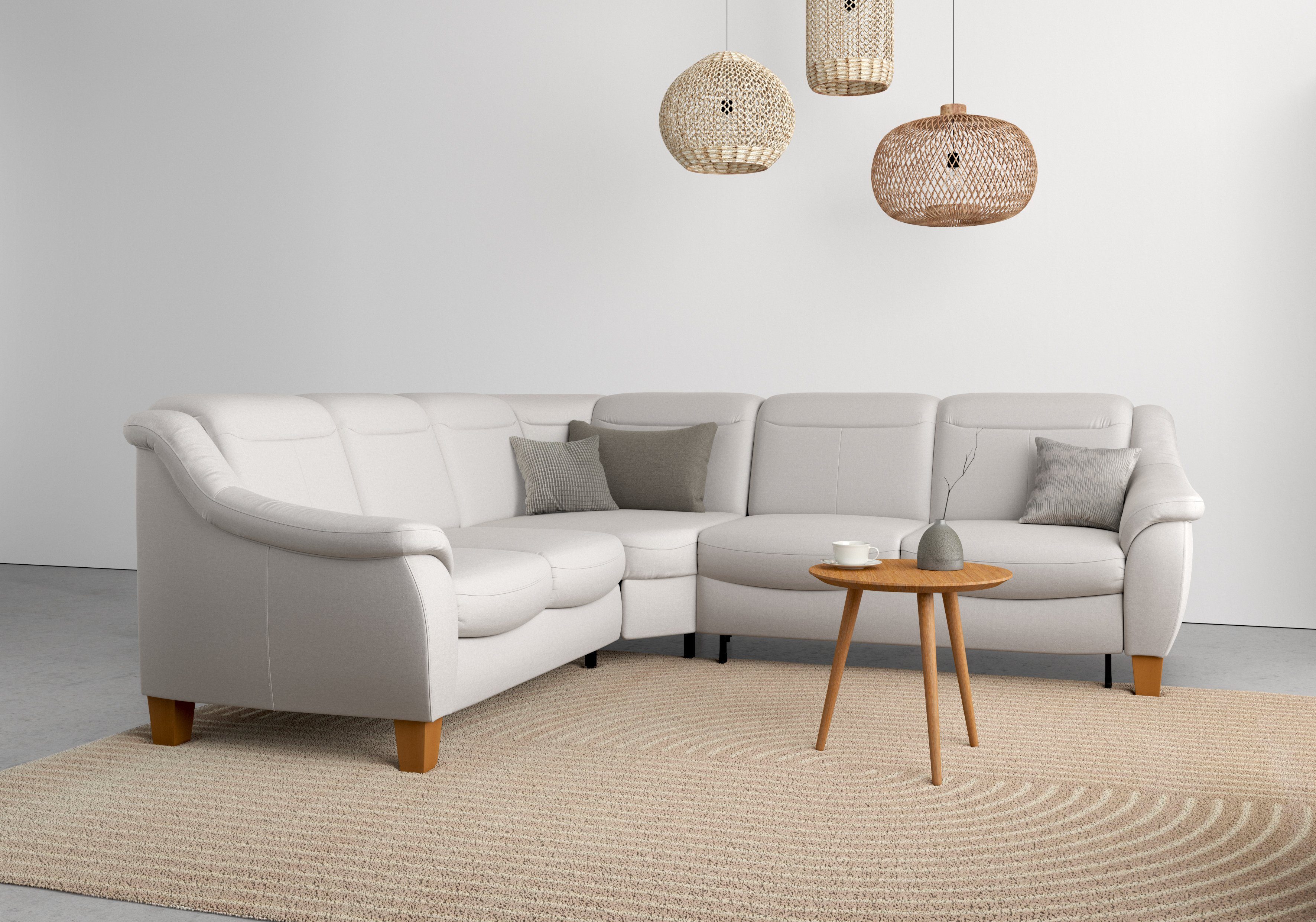 Home affaire Ecksofa Caldera L-Form, Federkern, günstig online kaufen
