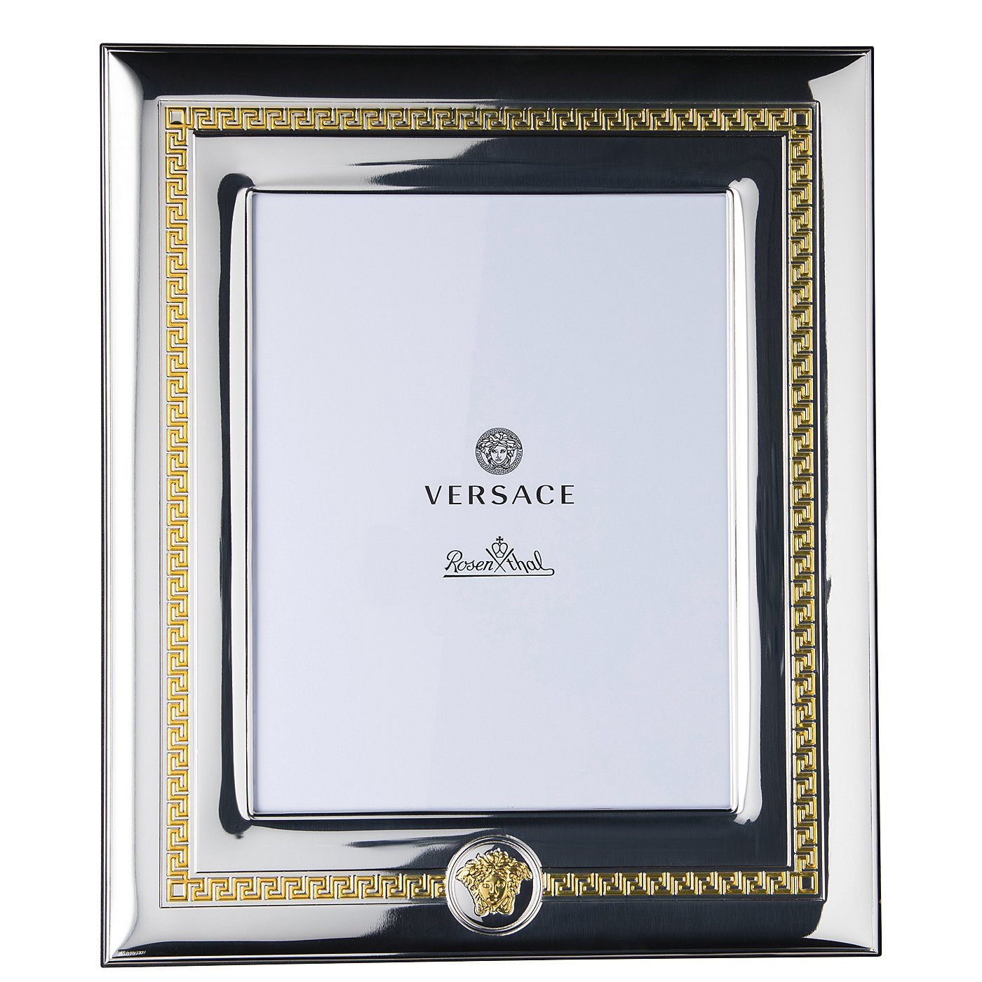 VHF6 meets 20x25cm Bilderrahmen Versace Silber/Gold Rosenthal Frames