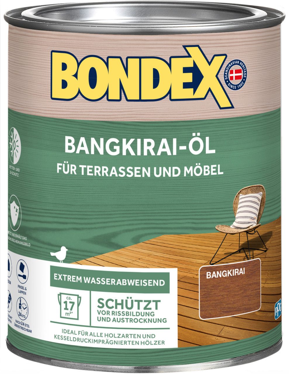 Bondex Hartholzöl Bondex Bangkirai Öl 750 ml