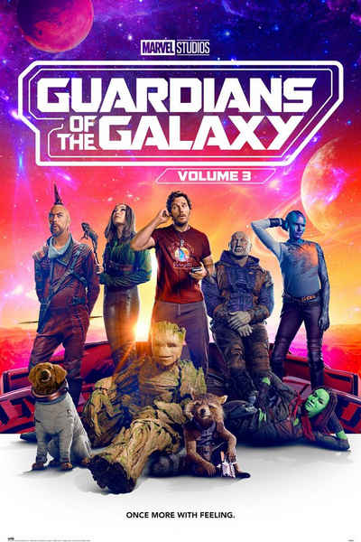 Grupo Erik Poster Guardians of the Galaxy Vol. 3 Once More With Feeling 61 x 91,5 cm