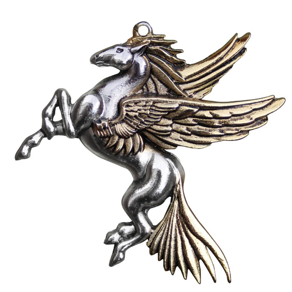 HOPLO Kettenanhänger Pegasus Anhänger Briar mystischer Schmuck Fabelwesen  mit Kette und Schmuckbeutel