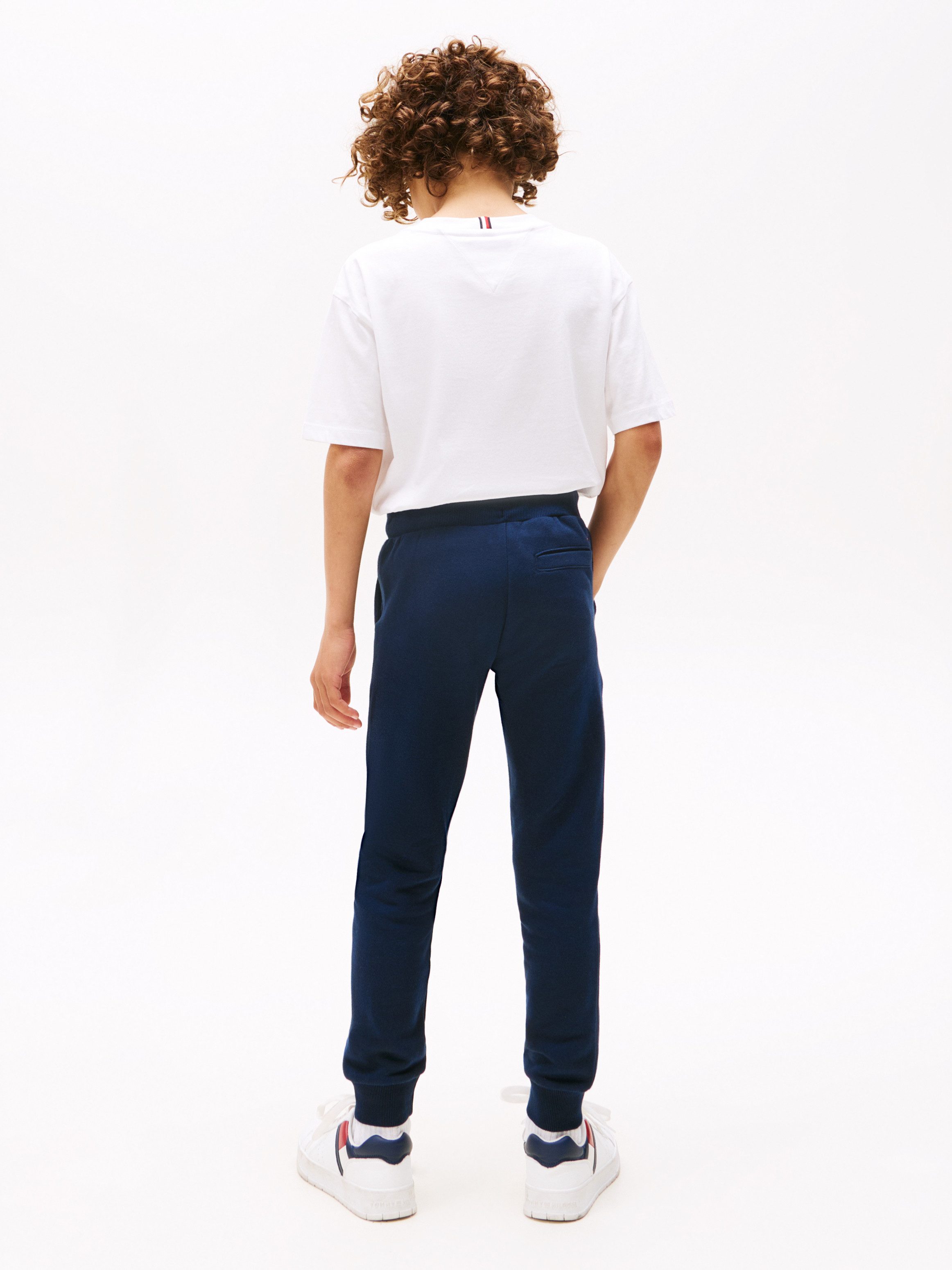 Tommy Hilfiger Sweathose TOMMY FLAG HILFIGER SWEATPANT mit Tunnelzug, Logo – Bild 5 von 5