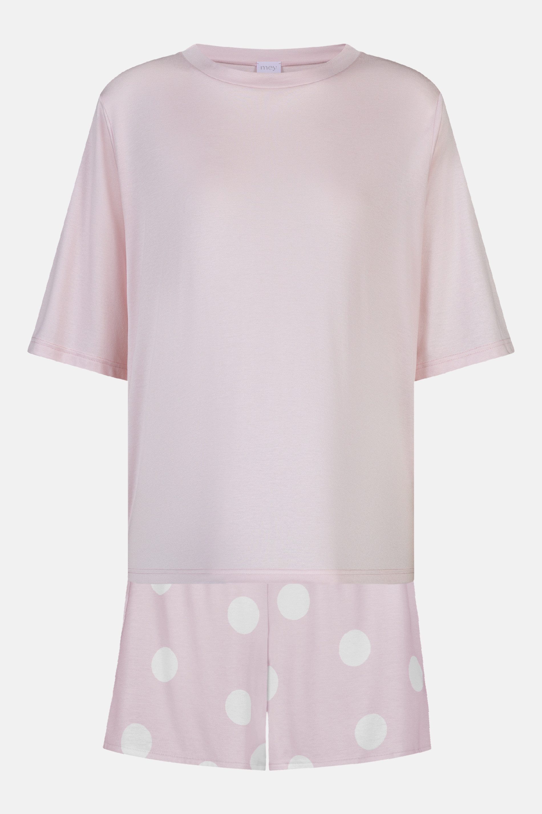 Mey Schlafanzug Mey Anzug kurz Serie Pretty Dots Gepunktet Pyjama (2 tlg) Baumwoll-Modal-Mix, Jersey-Qualität, purer Komfort