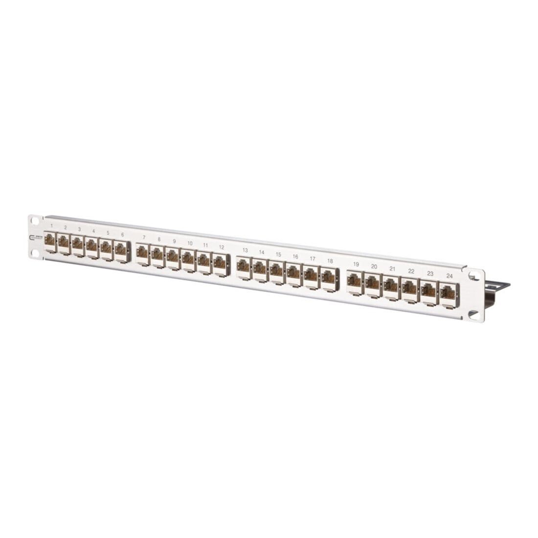 Metz Connect BTR NETCOM 24-Port Panel E-DAT Modul 1HE Edst bestückt TN EDATmod-MP24 Installationskabel