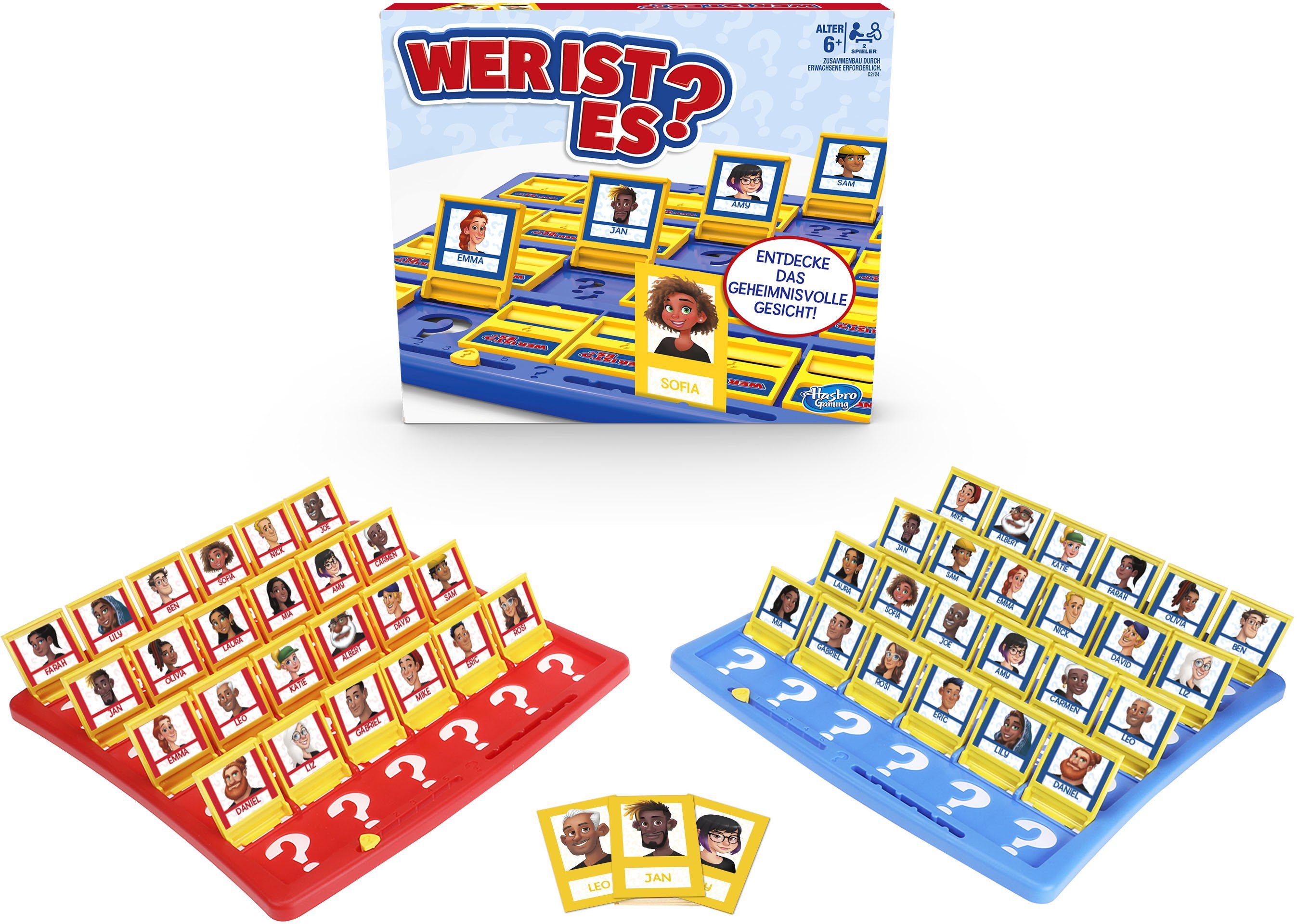 Image of Hasbro Spiel, »Wer ist es?«, Made in Europe
