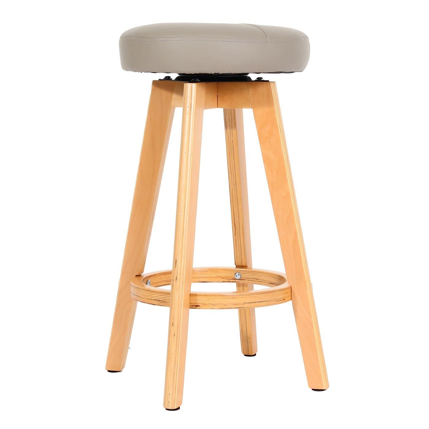 MCW Barhocker Boras, Um 360° drehbar, Filzuntersetzer unter den Beinen, Gute Polsterung