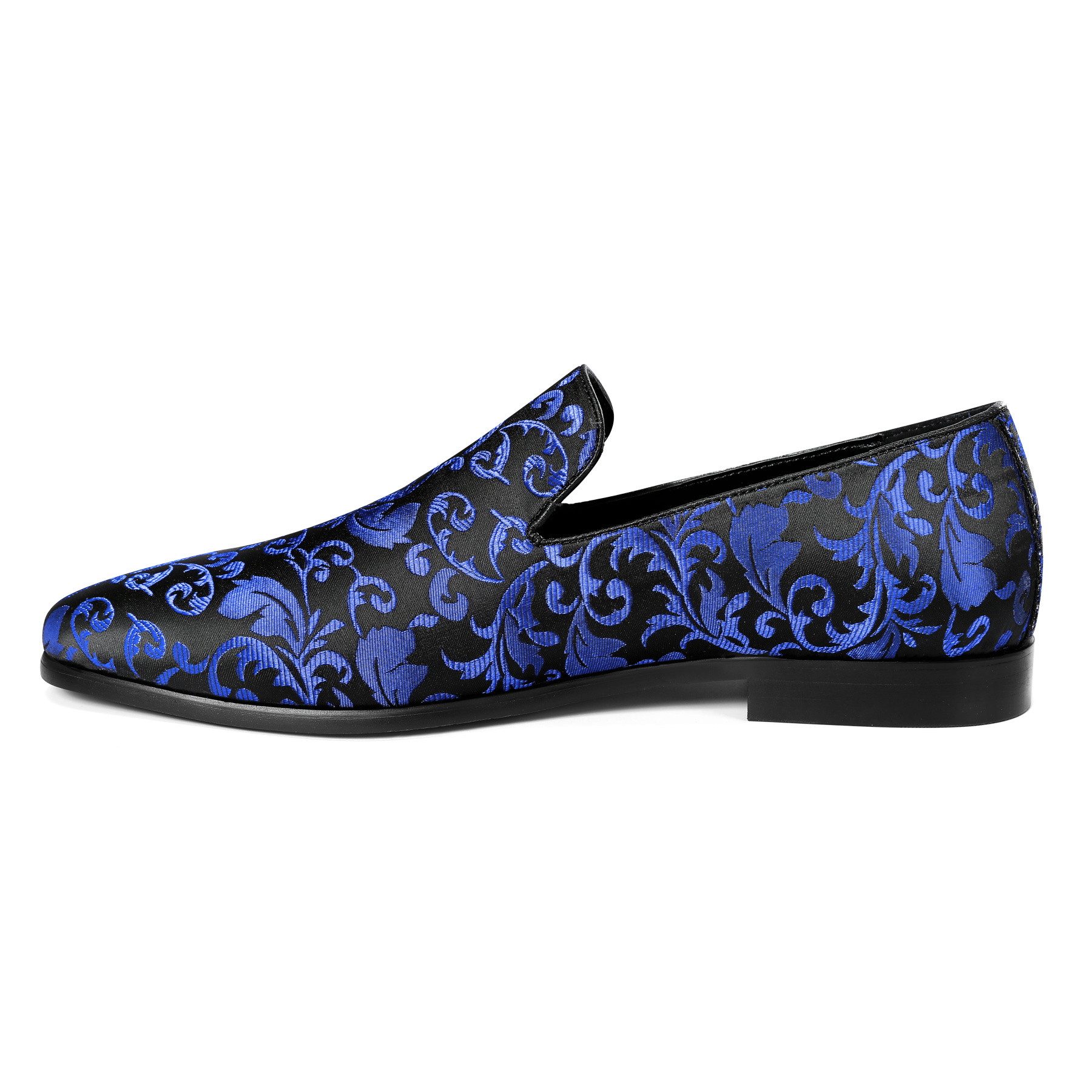Allthemen Loafer Herren Slipper Pennyloafer mit elegantem Jacquard