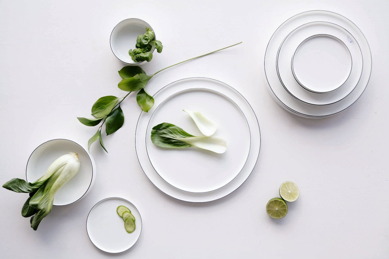 ASA SELECTION Tasse à table oco ligne noire Kaffeetasse m Untere 0,2l, Fine Bone China, Geschirr