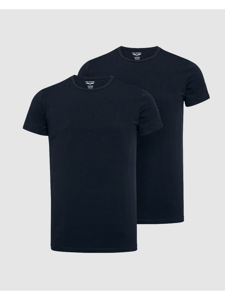 PME LEGEND T-Shirt PME 2-packbasict-shirt (Packung, 2-tlg., 2er)