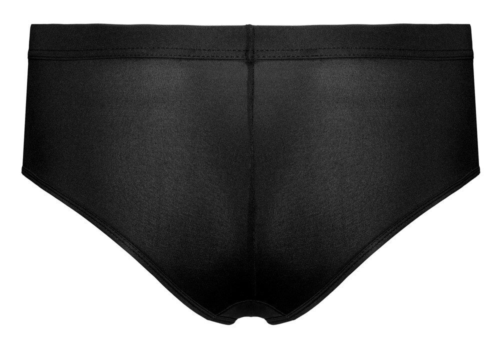Svenjoyment Boxershorts Pants mit funkelnden Glitzersteinchen - schwarz, silber (1-St) Netz-Einsätze vorne